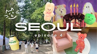 【韓国vlog】聖水のおしゃれ&かわいいスポット巡り/おすすめアート、雑貨屋さん/POP UP SHOPの楽しみ方/カフェ情報/ソウルの森/韓国旅行