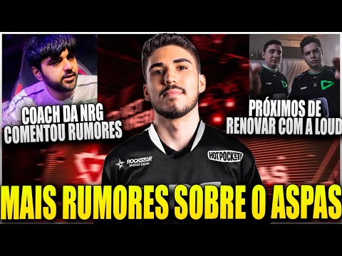 SENTINELS E NRG QUEREM O ASPAS NO TIME PARA 2024 SEGUNDO PORTAL DE NOTÍCIAS - SAADHAK SOBRE RUMORES