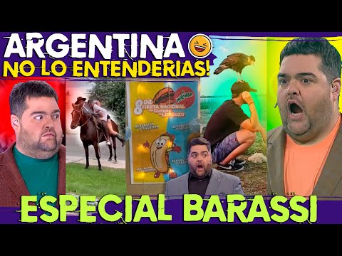 🤣😂PASEO EN CABALLO, BARASSI SIENDO BARASSI Y MAS..🤣ARGENTINA NO LO ENTENDERIAS!😂