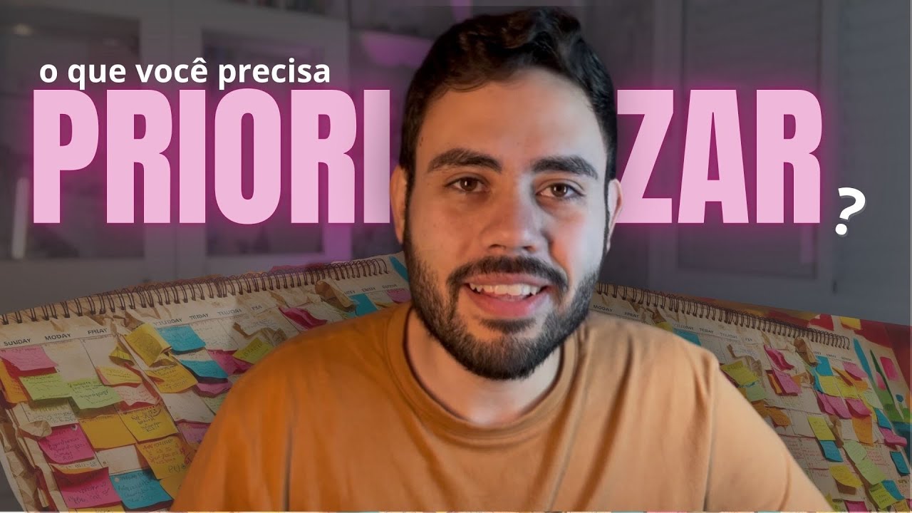 PARE DE PERDER TEMPO COM O QUE NÃO É IMPORTANTE | Matriz de Eisenhower