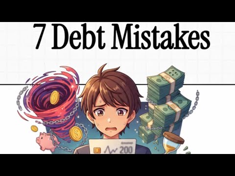 7 Debt Mistakes Everyone Makes #investing  #investingforbeginners      #personalfinance