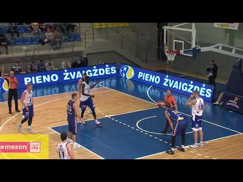 BBL Pasvalio Pieno Zvaigzdes vs Tallinna Kalev TLU (2nd qtr) (2017.10.26)