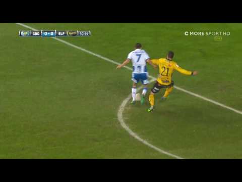 Oroande Blåvitt-bilder: Albaek blir liggande - tar sig för knät - TV4 Sport