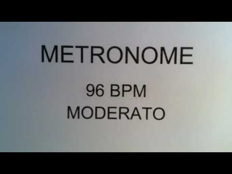 METRONOME 96 BPM MODERATO