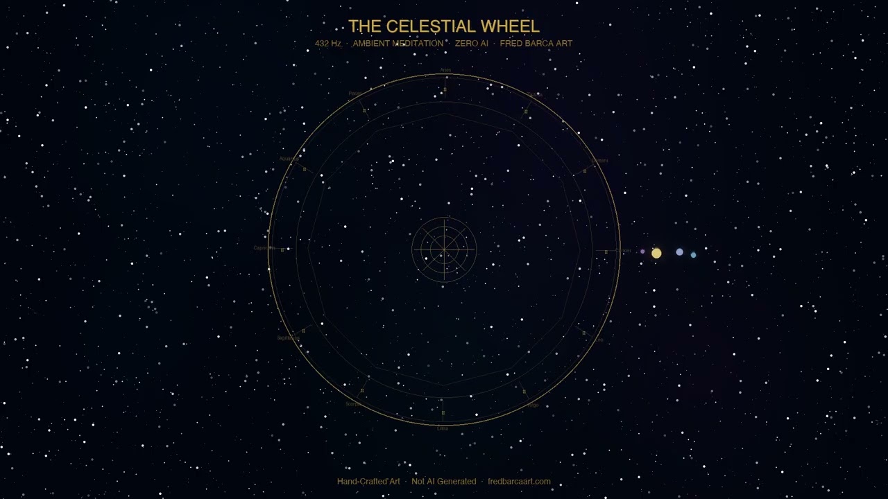 Celestial Zodiac Wheel 432Hz Cosmic Meditation Ambient Loop