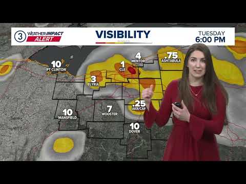 Northeast Ohio Weather Impact forecast: Snow exits, cold continues