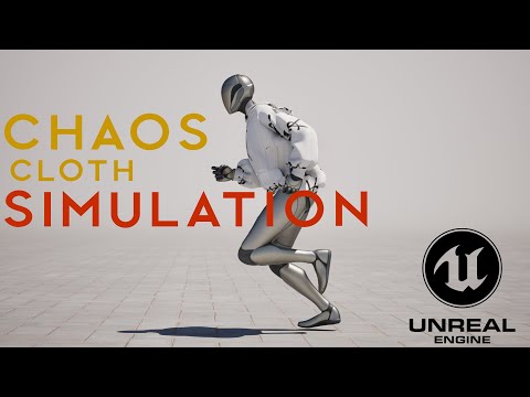 Unreal Engine 5.3 - Chaos Cloth Simulation Workflow #unrealengine #tutorial @hoodiestudios
