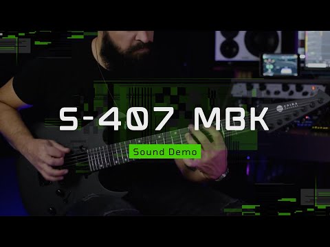 Immagine Spira Guitars T-407 MBK - Matte Black - 6