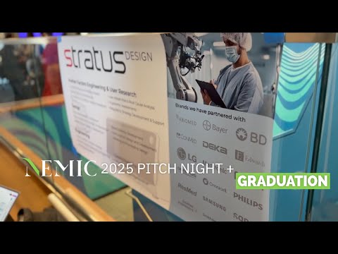 NEMIC 2025 Spring Pitch Night + Graduation
