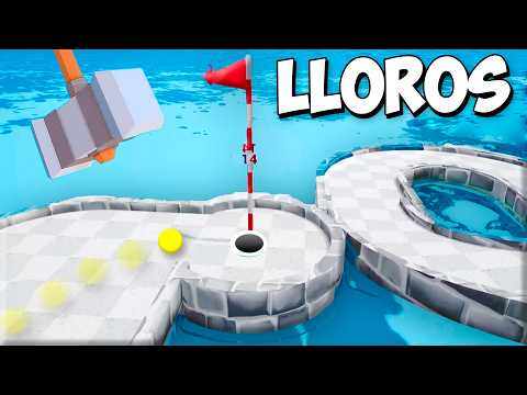 Metas OCULTAS y LLOROS como SIEMPRE | GOLF IT