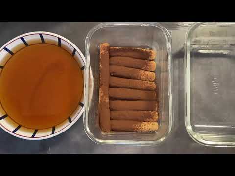 Tiramisu léger sans alcool