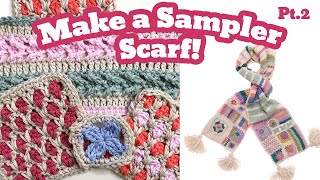 Design Your Own Bohemian Crochet Scarf Pt. 2 - Specialty Stitches