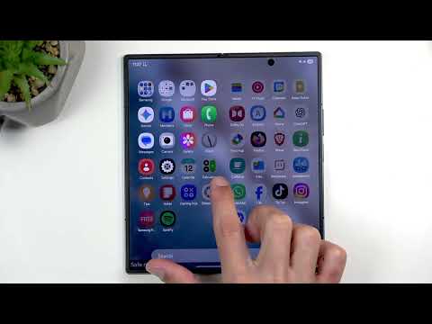 SAMSUNG Galaxy Z Fold 7 – How to Enter Safe Mode