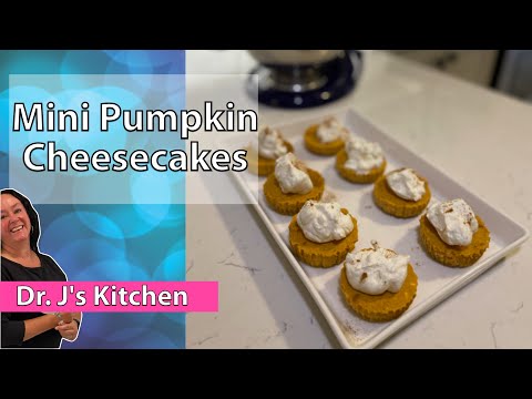 Easy Mini PUMPKIN CHEESECAKE CUPS #recipe #pumpkin #dessert