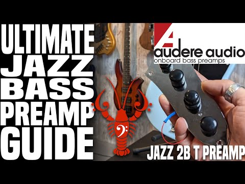 Audere Jazz Series 2B T Preamp - The ULTIMATE Jazz Bass Preamp Guide - LowEndLobster Fresh Look