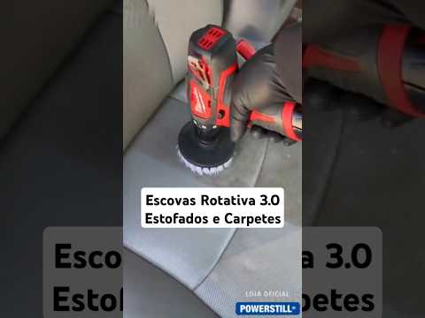 Escovas Rotativas 3.0: Limpeza Profunda para Estofados e Carpetes
