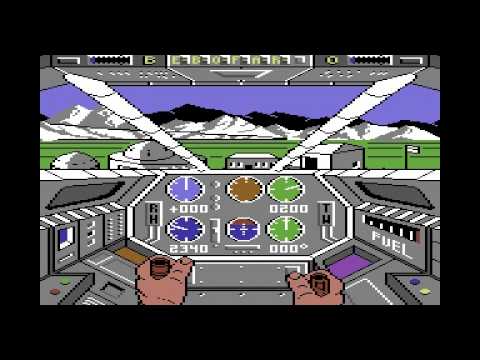 Infiltrator Part II: The Next Day (C64) - Opening and First Mission Gameplay (1/4)