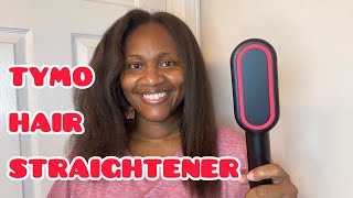 Trying The TYMO Hair Straightening Brush | 3C Hair