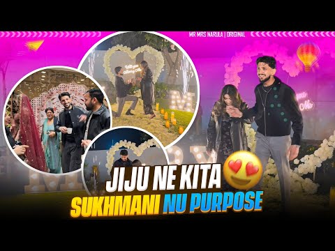 JIJU NE KITA SUKHMANI NU PROPOSE 🧿❤️| VIAH DI SHOPPING 🤭🫣| MR MRS NARULA