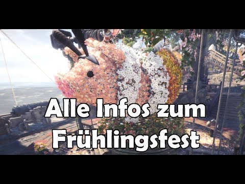 Monster Hunter World: Alle Infos zum Frühlingsfest (Events, Gear, Beutezüge) [German/Deutsch] [HD]