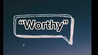 Cover art for Worthy