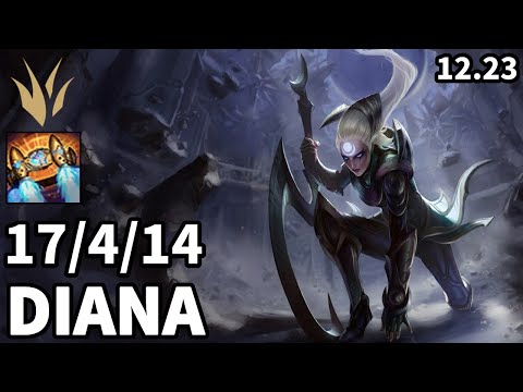 Diana Jungle vs Udyr - EUW Master | Patch 12.23