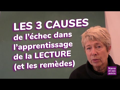 Les 3 causes de l'échec dans l'apprentissage de la lecture