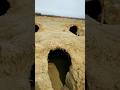 The Hole In The Desert These Caves Used To Be The Houses Of The Garrison Corps   Viralshort