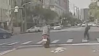 看到他躺著，我就放心了