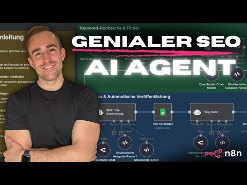 Automatisiertes SEO: Keyword-Recherche, Optimierung & Veröffentlichung mit n8n