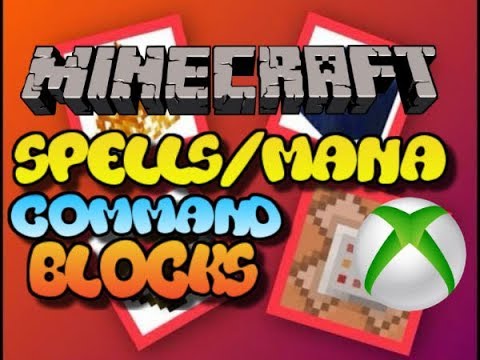 Minecraft Command Block Mana/Spell System Tutorial Bedrock Edition (Xbox One,Mcpe,Windows10)