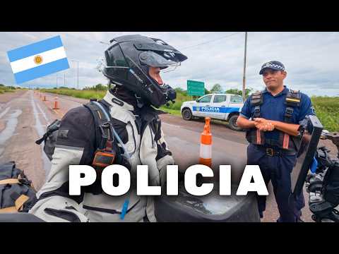 ⚠️ME DETIENE LA POLICIA EN ARGENTINA Y PASA ESTO 🇦🇷 | Cap 248 AMERICA EN MOTO