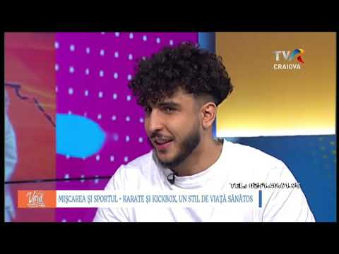 Andrei Ion, antrenor Karate, kickbox și elevii Daria Elena Ionescu și  Nicholas Vladimir Bardau.