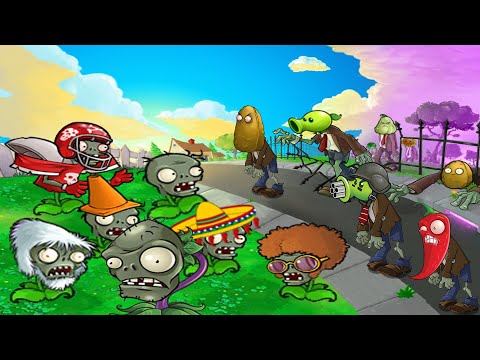 Plants Vs Zombies Zomplants Vs Zombotany Mod Gameplay