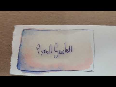 Cadmium Red vs. Pyroll Scarlett