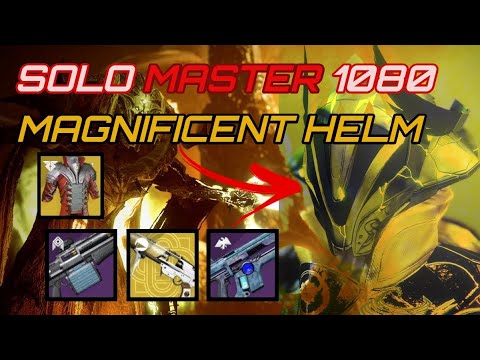 Magnificent Helm - Solo 1080 Master Nightfall - No Pinnacles - Warlock - Destiny 2 (Strange Terrain)