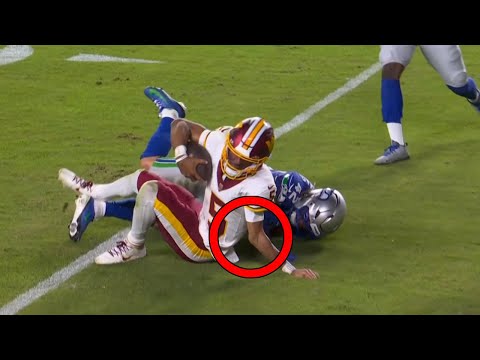 Jayden Daniels Horrible Elbow Injury - Doctor Explains