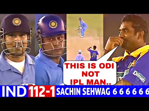 India Vs Sri Lanka 2ND ODI 2005 |SACHIN & SEHWAG Destroyed 😱SL,Most Shocking Match Ever😱