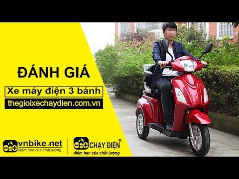 Đánh giá xe máy điện 3 bánh 