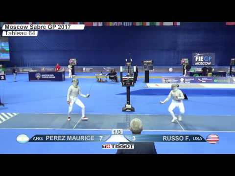 FE F S Individual Moscow RUS Grand Prix 2017 T64 21 blue PEREZ MAURICE ARG vs RUSSO USA