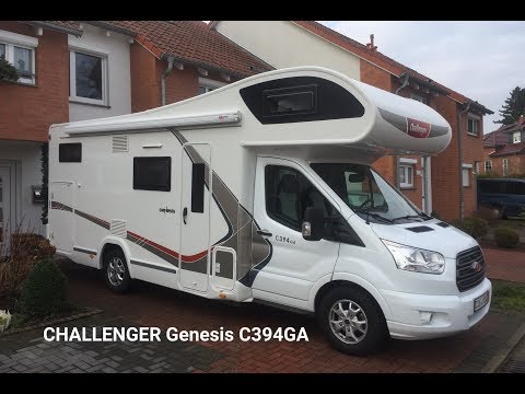 Автодом на 6 человек для российских дорог. Challenger Genesis C 394 GA. Подробный обзор