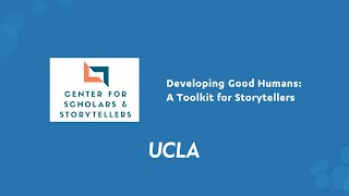Developing Good Humans: A Toolkit for Storytellers