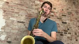 Video thumbnail for Selmer SBA Super Balanced Action Tenor Sax Playtest! Incredible sound 50xxx serial number! Overhaul! by JL Woodwinds