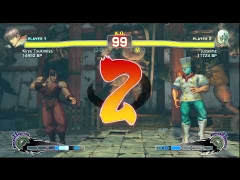 SSF4: Kiryu Tsukimiya (Guy) VS jusasmz (El Fuerte)