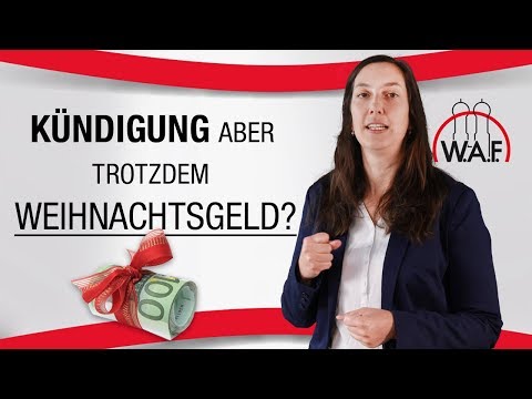 Weihnachtsgeld bei Kündigung: Muss ich mein Weihnachtsgeld zurückzahlen? | Betriebsrat Video