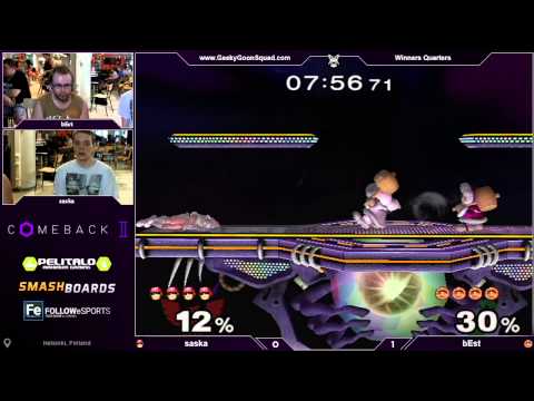 CB2 - saska (Cpt.Falcon) Vs. bEst (IC) - Winners Quarters - Melee