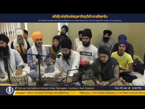 005 Auckland Jan  2020 Smaagam ‐ Sunday Evening ‐ Bh  Jaspreet Singh Jee Melbourne