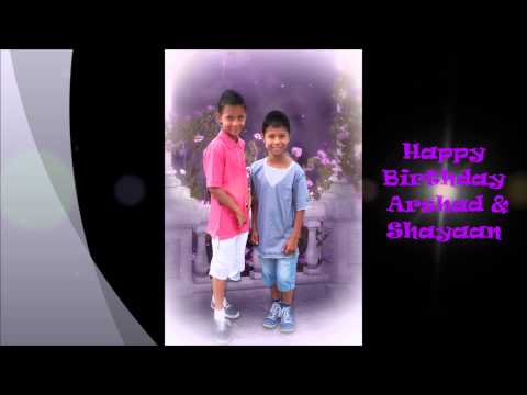 Happy Birthday Arshad & Shayaan