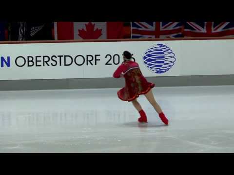 Gabriele Ermoneit- Silver Ladies III Artistic Free Skating - 2016 Oberstdorf