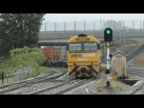 "Steelink" steel train at East Maitland - Pacific National Freight Train in NSW